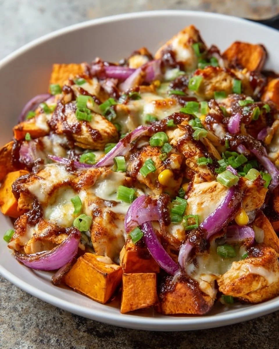 BBQ Chicken Sweet Potato Skillet – Easy One-Pan Dinner