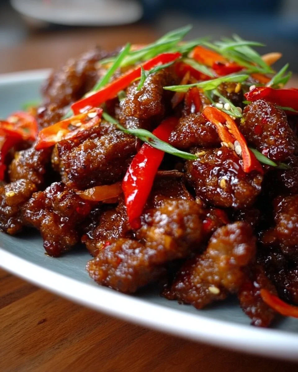 Crispy Chilli Beef (with Sweet Chilli) | Chinese beef recipes, Easy beef recipes, Easy Chinese recipes | Easy Chinese recipes, Chinese beef recipes, Beef recipes