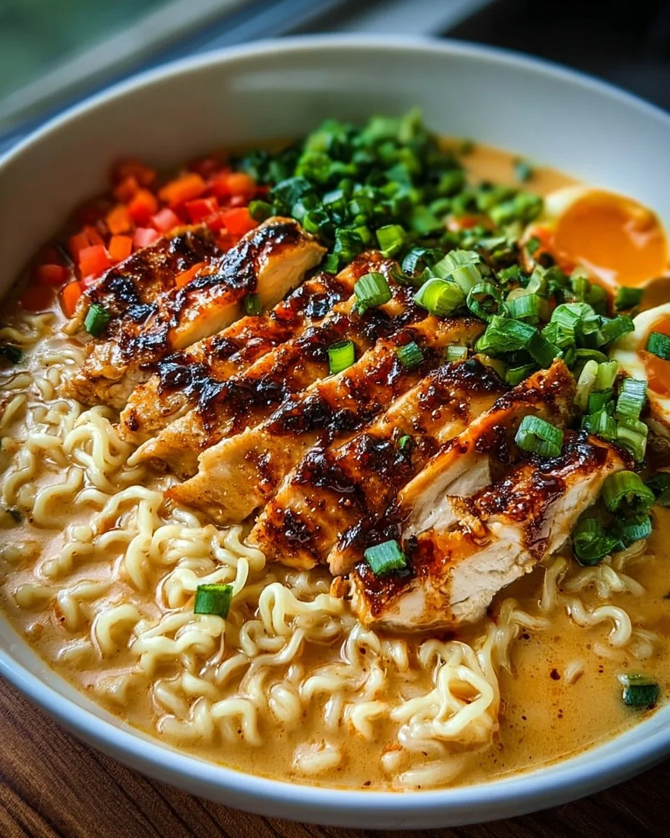 Fiery Chicken Ramen