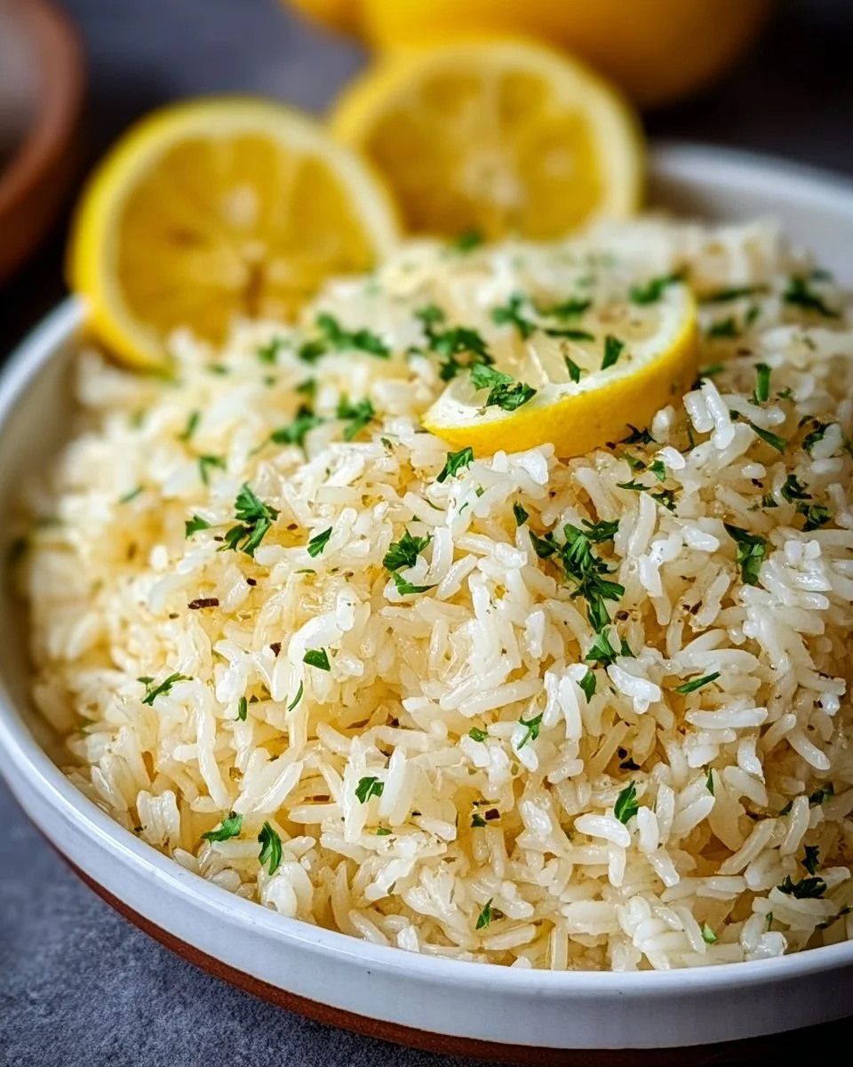 Greek Lemon Rice