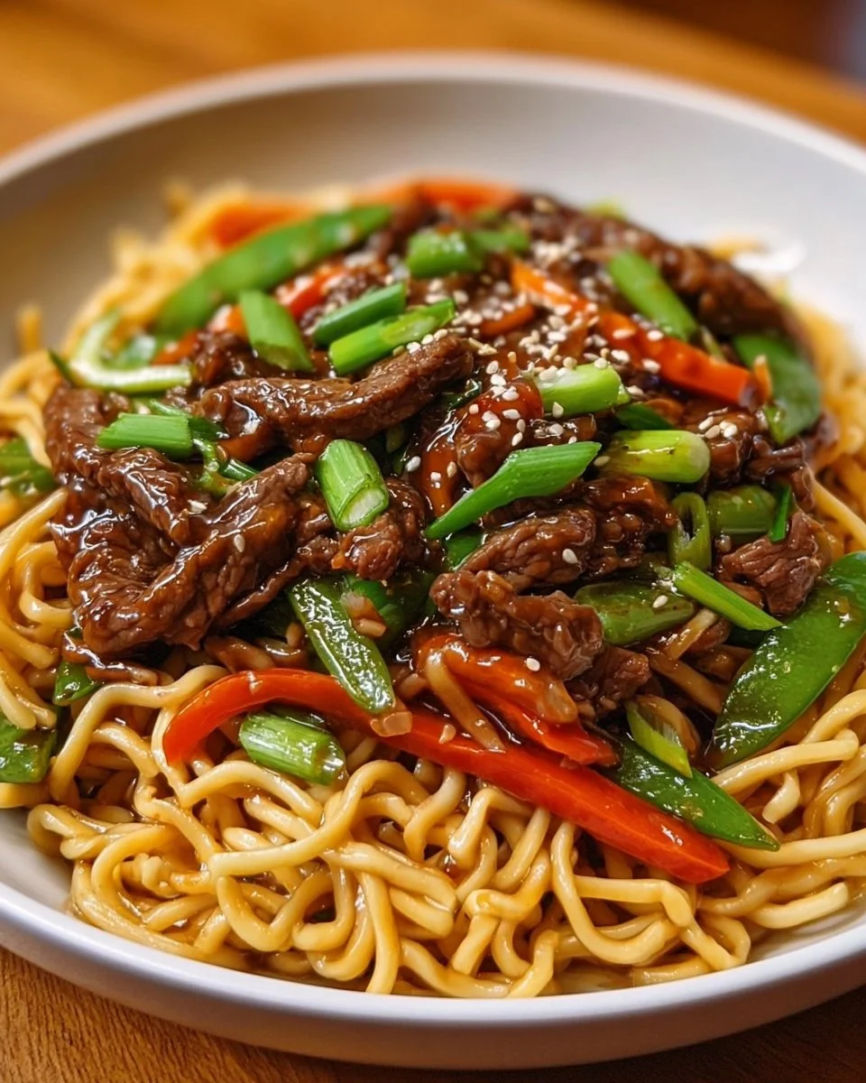 Hoisin Beef Noodles