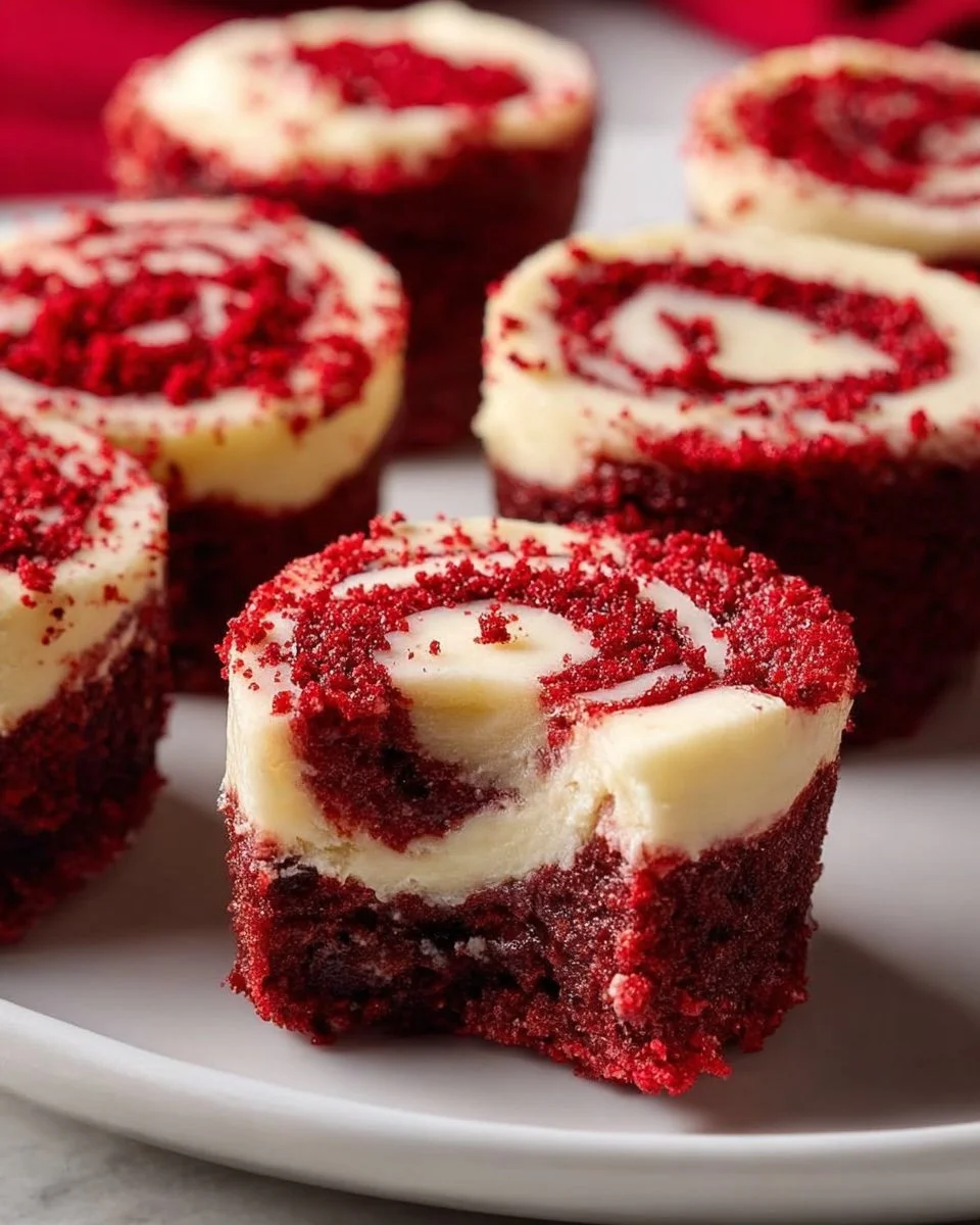 Homemade Red Velvet Brownie Bites – theamazingfood