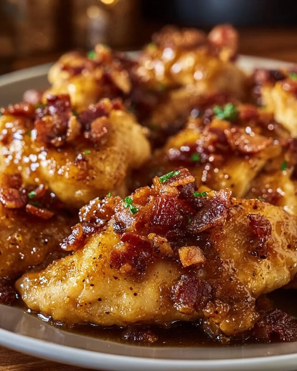Maple Garlic Bacon Chicken