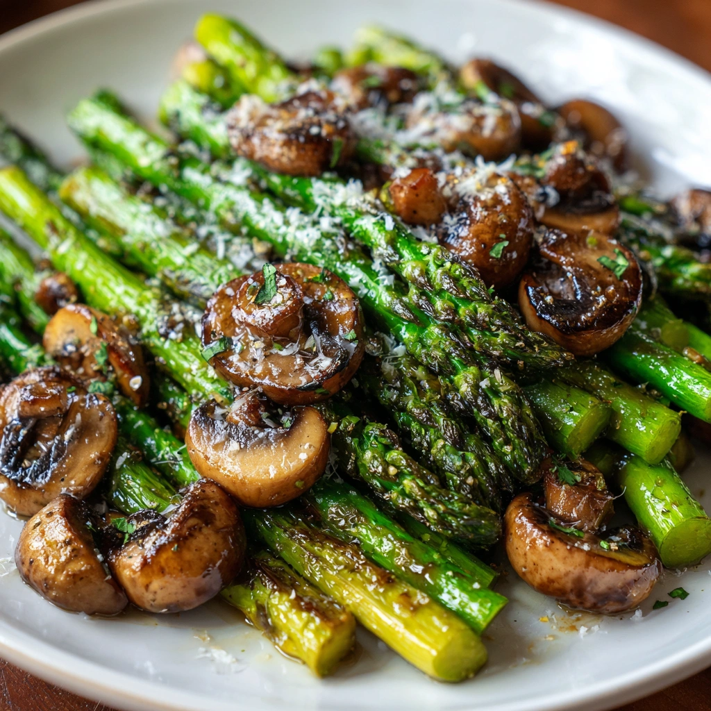 Sautéed Asparagus and Mushrooms: A Flavorful Delight!