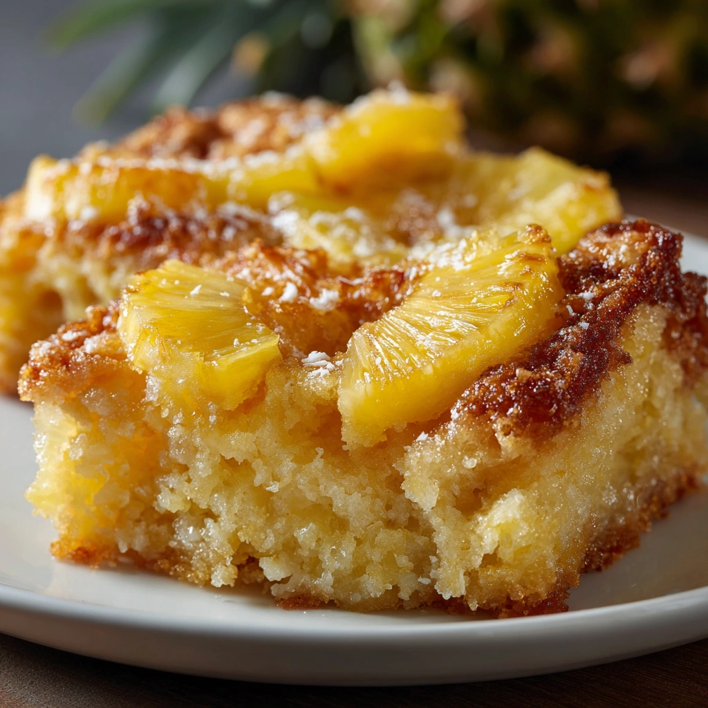 Tropical Pineapple Delight Cobbler: A Sweet Surprise Awaits!