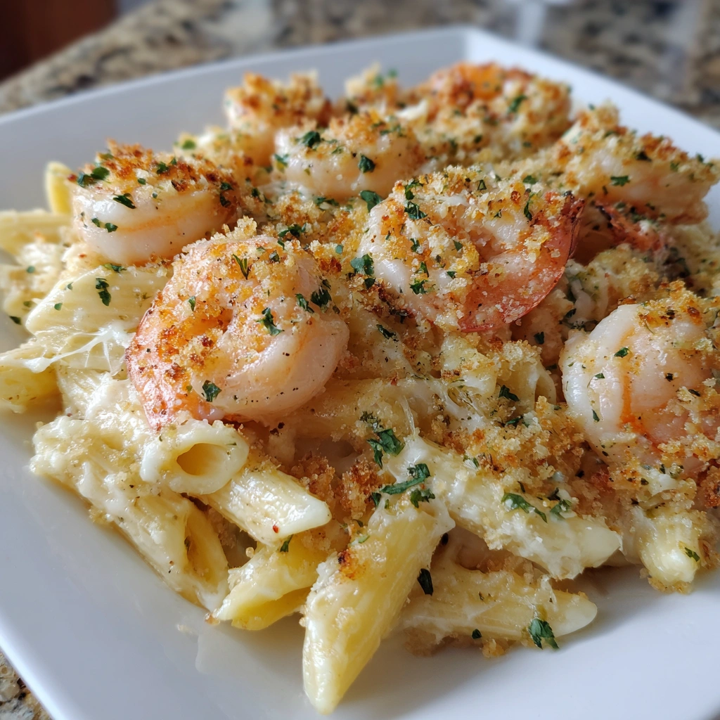 Shrimp Scampi Pasta Bake: A Delightful Dinner Surprise!
