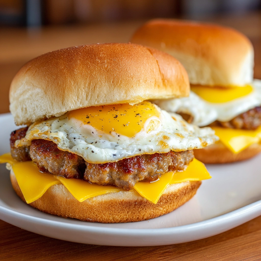 Classic Sausage, Egg, and Cheese Sandwiches: A Must-Try!