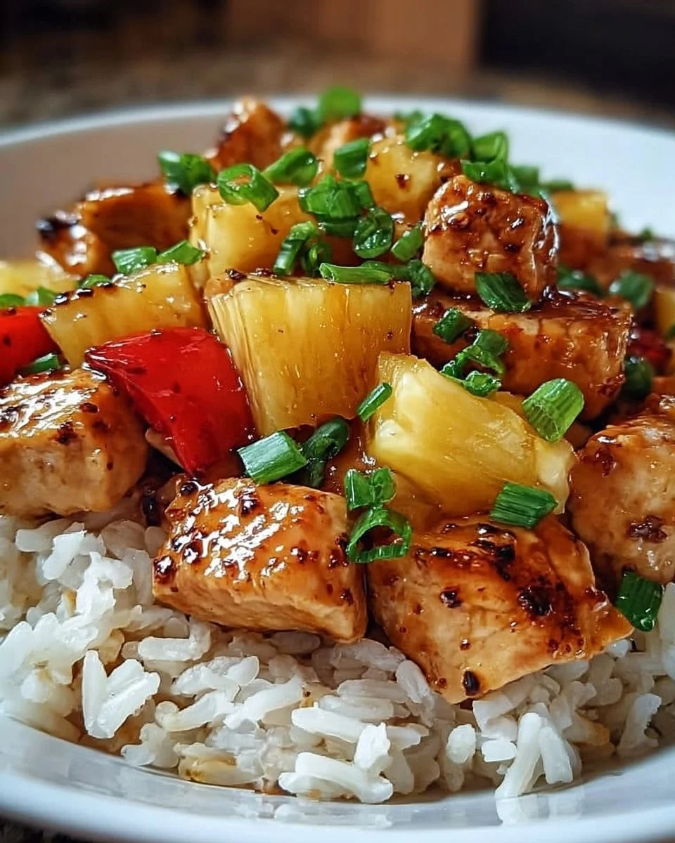 Pineapple Chicken and Rice