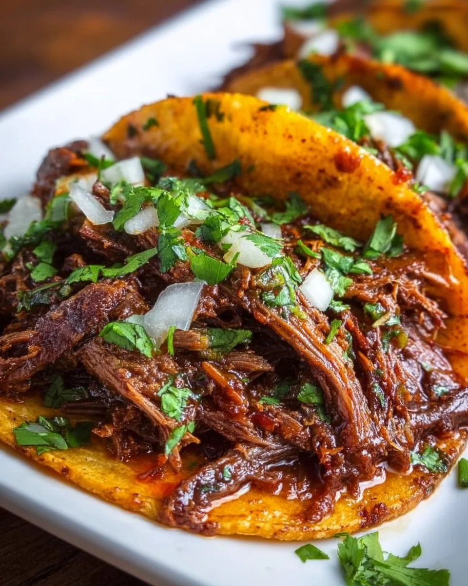 Slow Cooker Birria Tacos