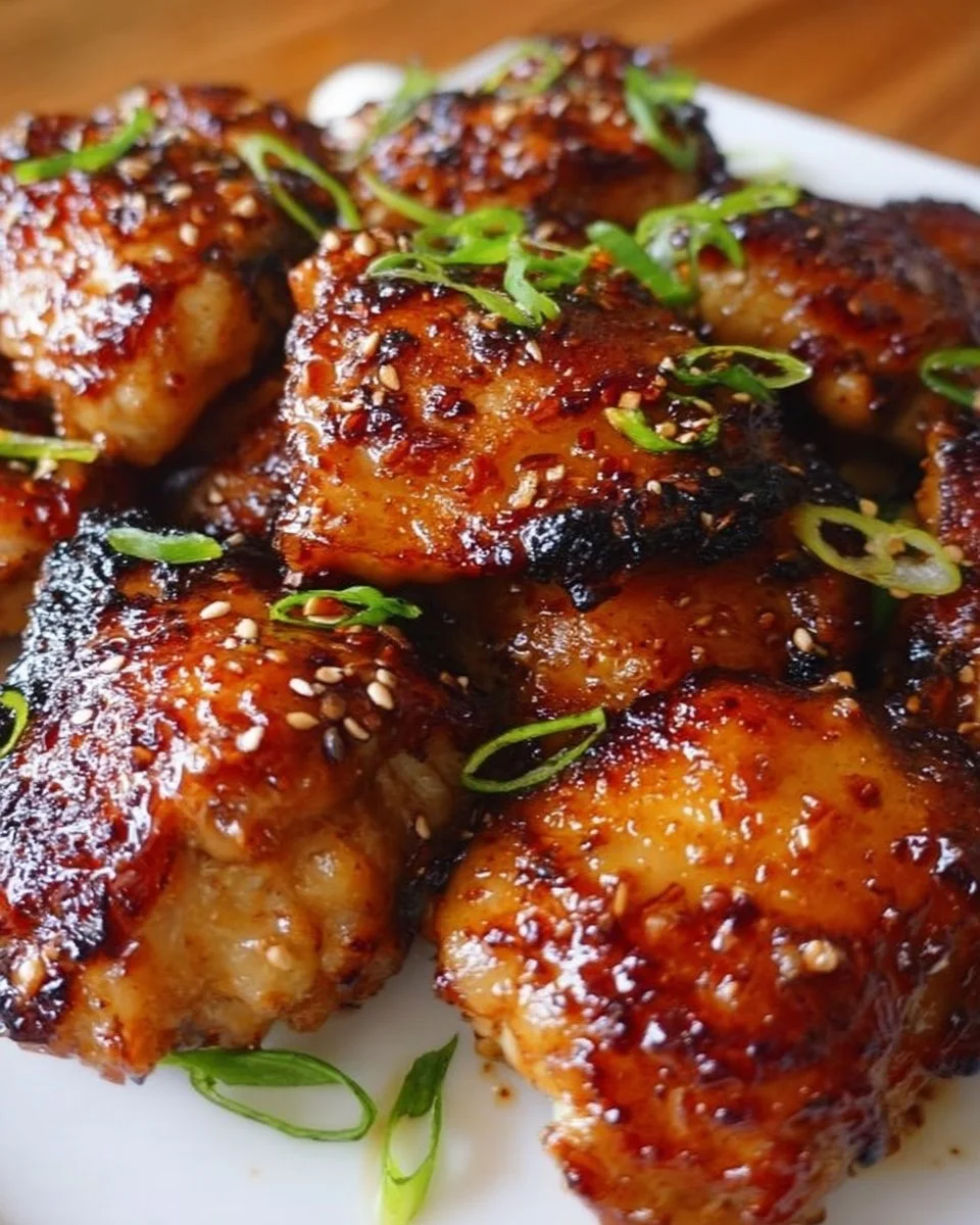 Sweet Chili Air Fryer Chicken Thighs Recipe
