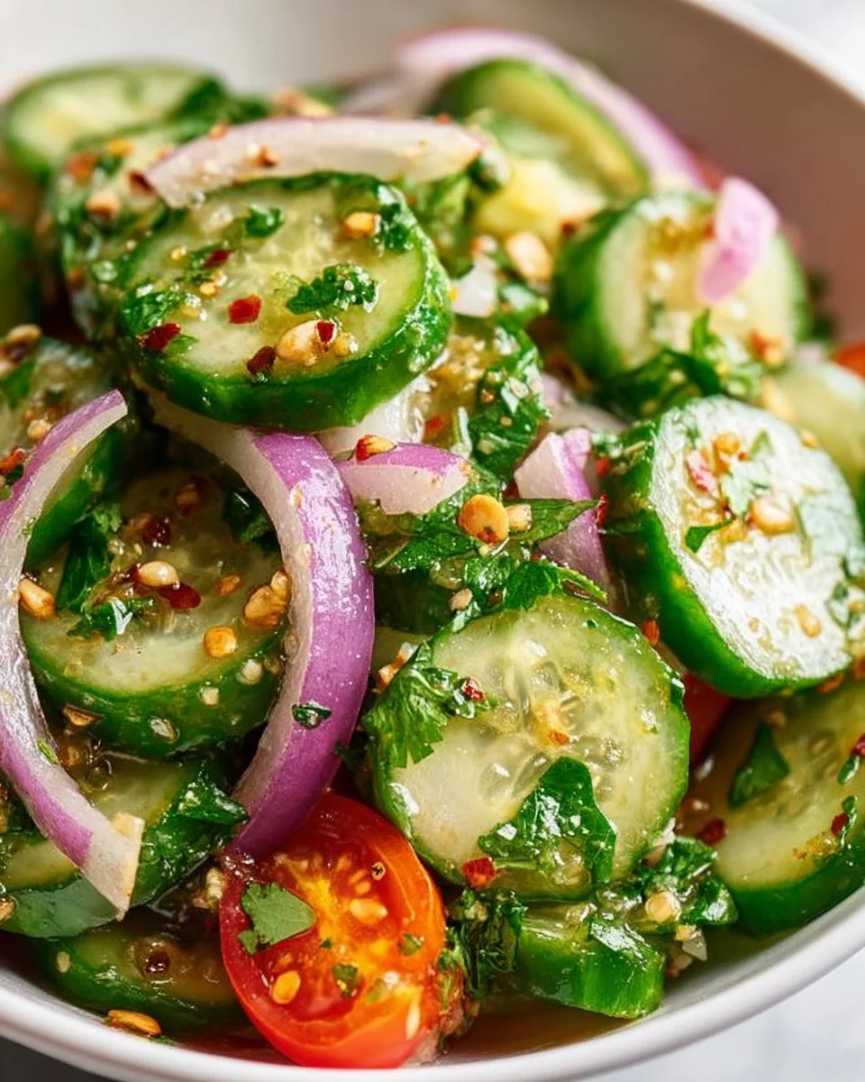 Tasty Thai Cucumber Salad