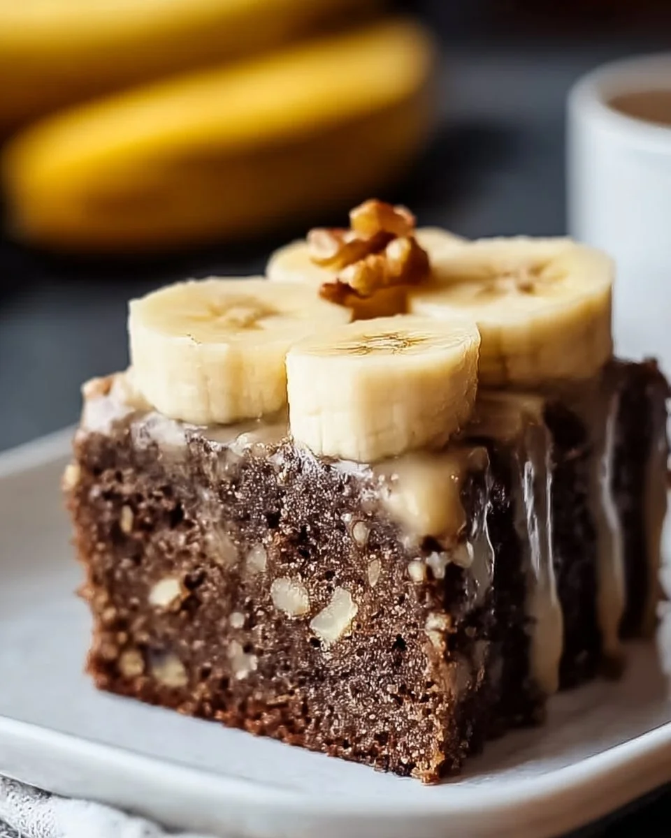 Banana Bread Brownies: Decadent Comfort You Can’t Resist