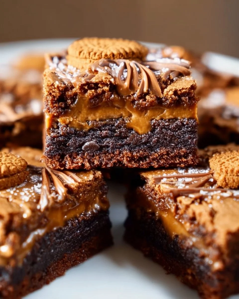 Biscoff Brownies