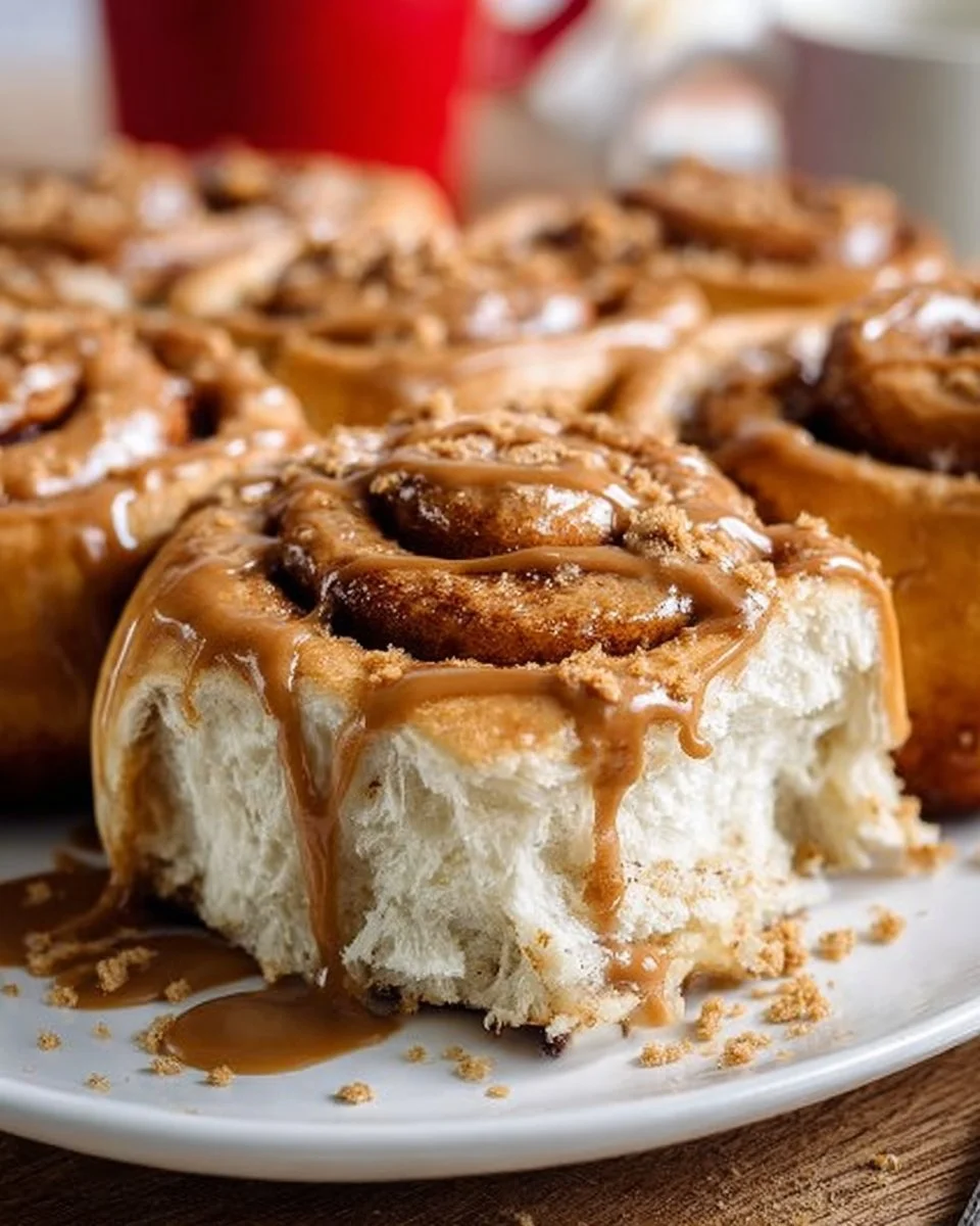 Biscoff Cookie Butter Cinnamon Rolls Recipe