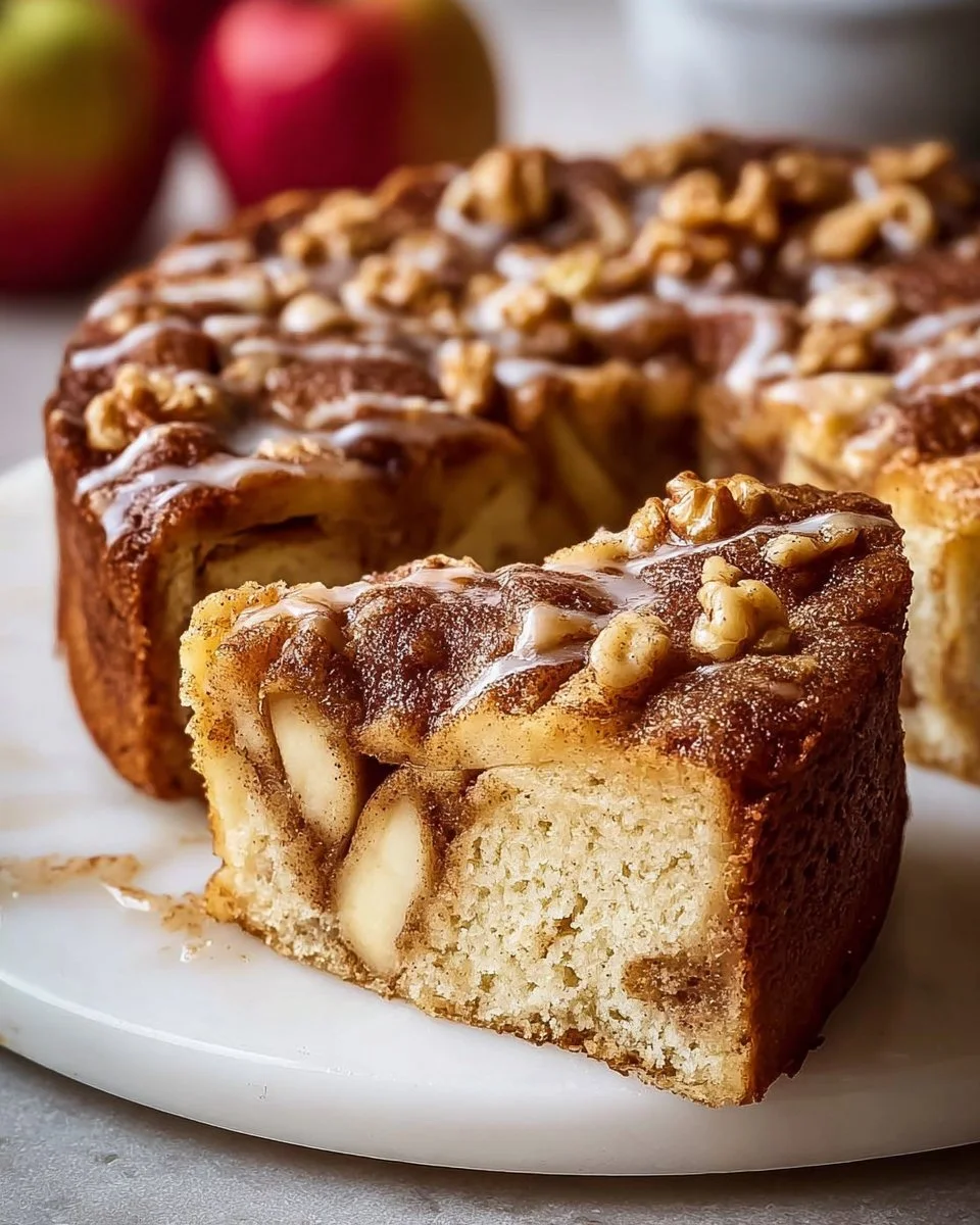 Easy Cinnamon Apple Cake