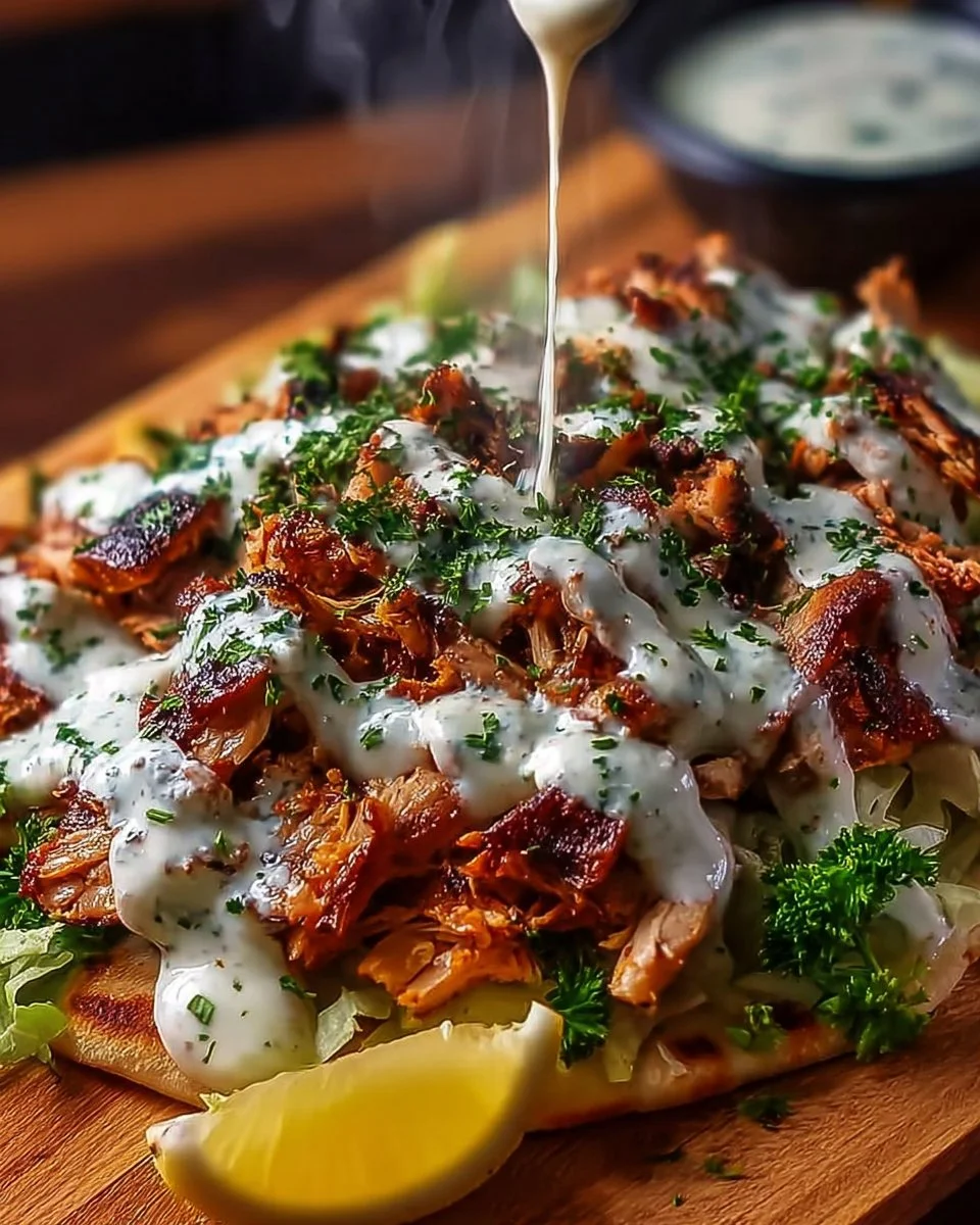 Homemade Chicken Shawarma