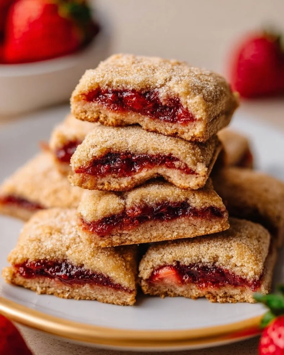 Homemade Strawberry Nutrigrain Bars Recipe