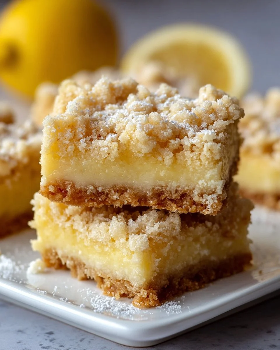 Lemon Crumb Bars