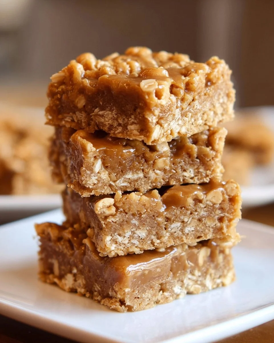 Peanut Butter Oatmeal Bars