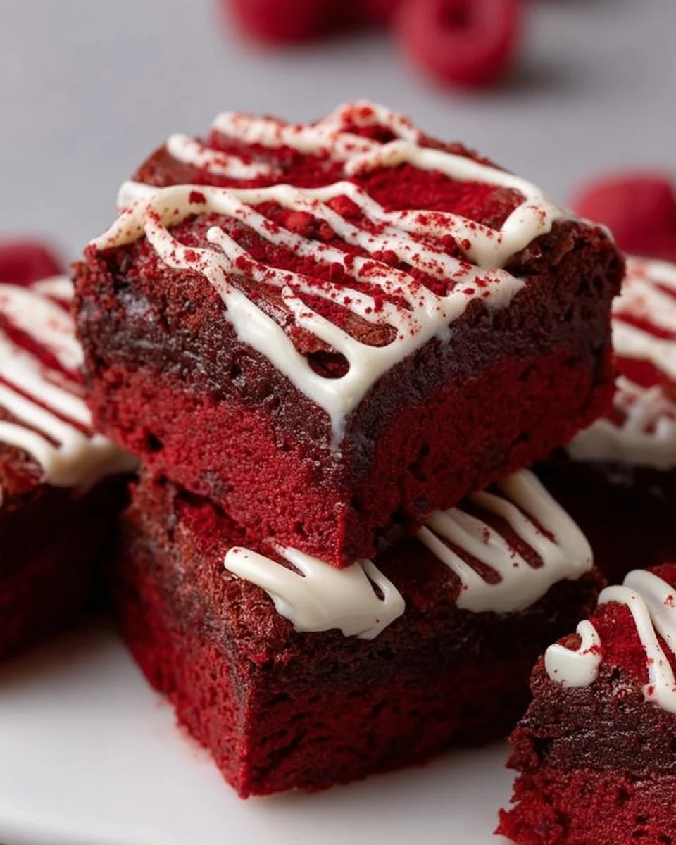 Red Velvet Brownies
