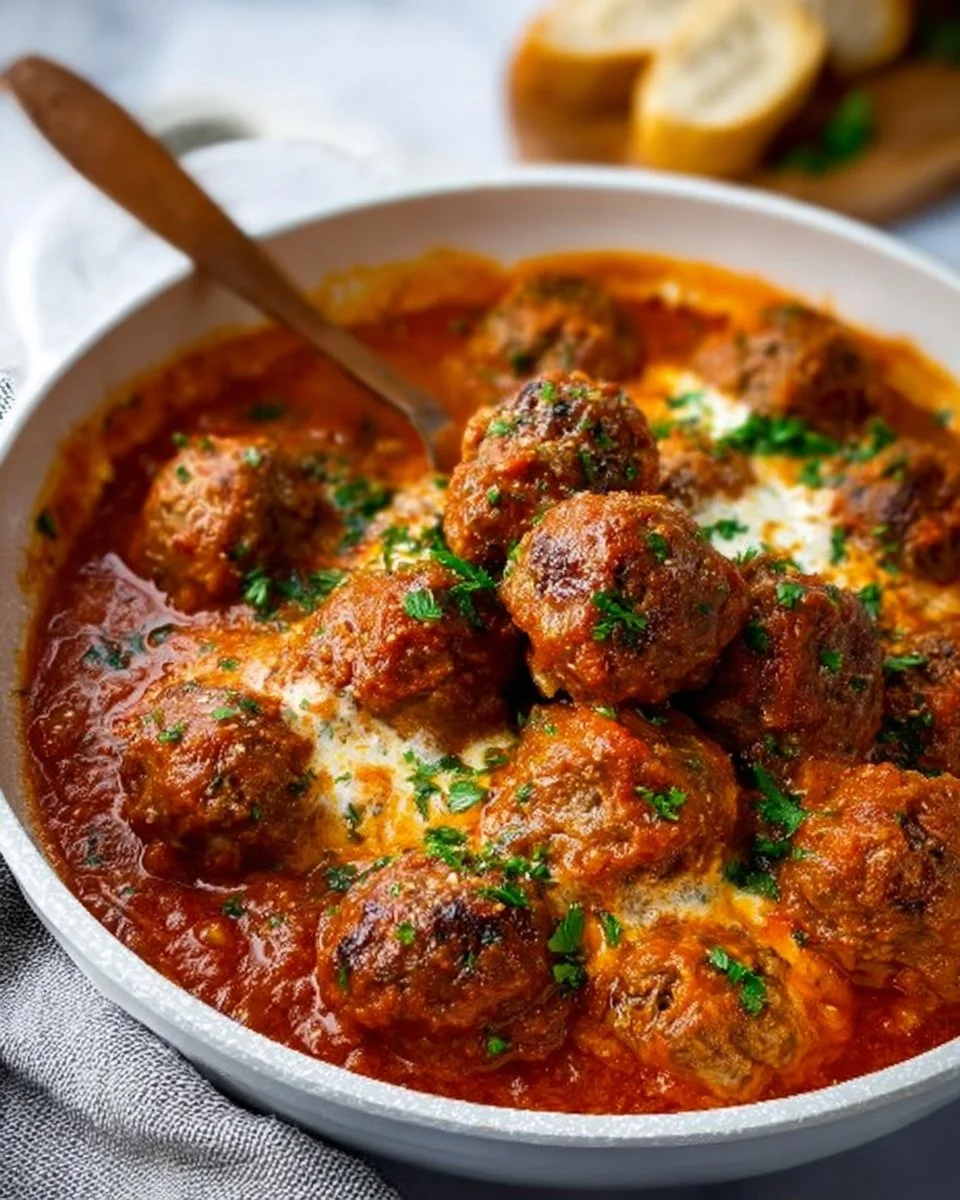 Ricotta Meatballs Recipe | Easy Crock Pot Dinner