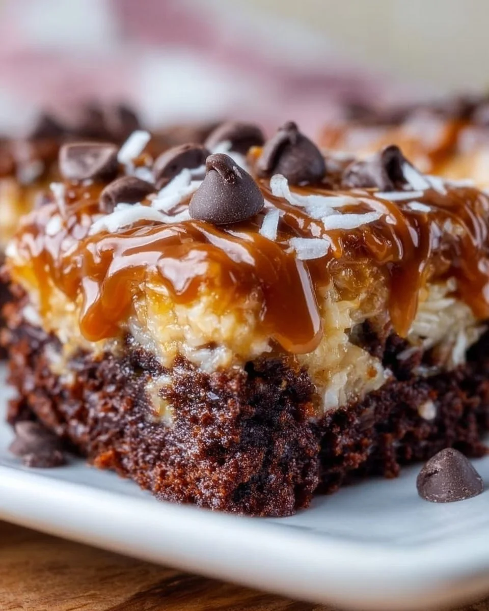 Samoa Brownies