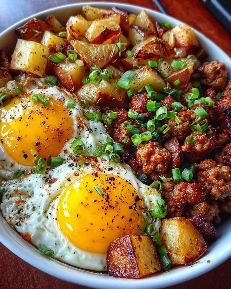 Sausage and Potato Breakfast Bowl