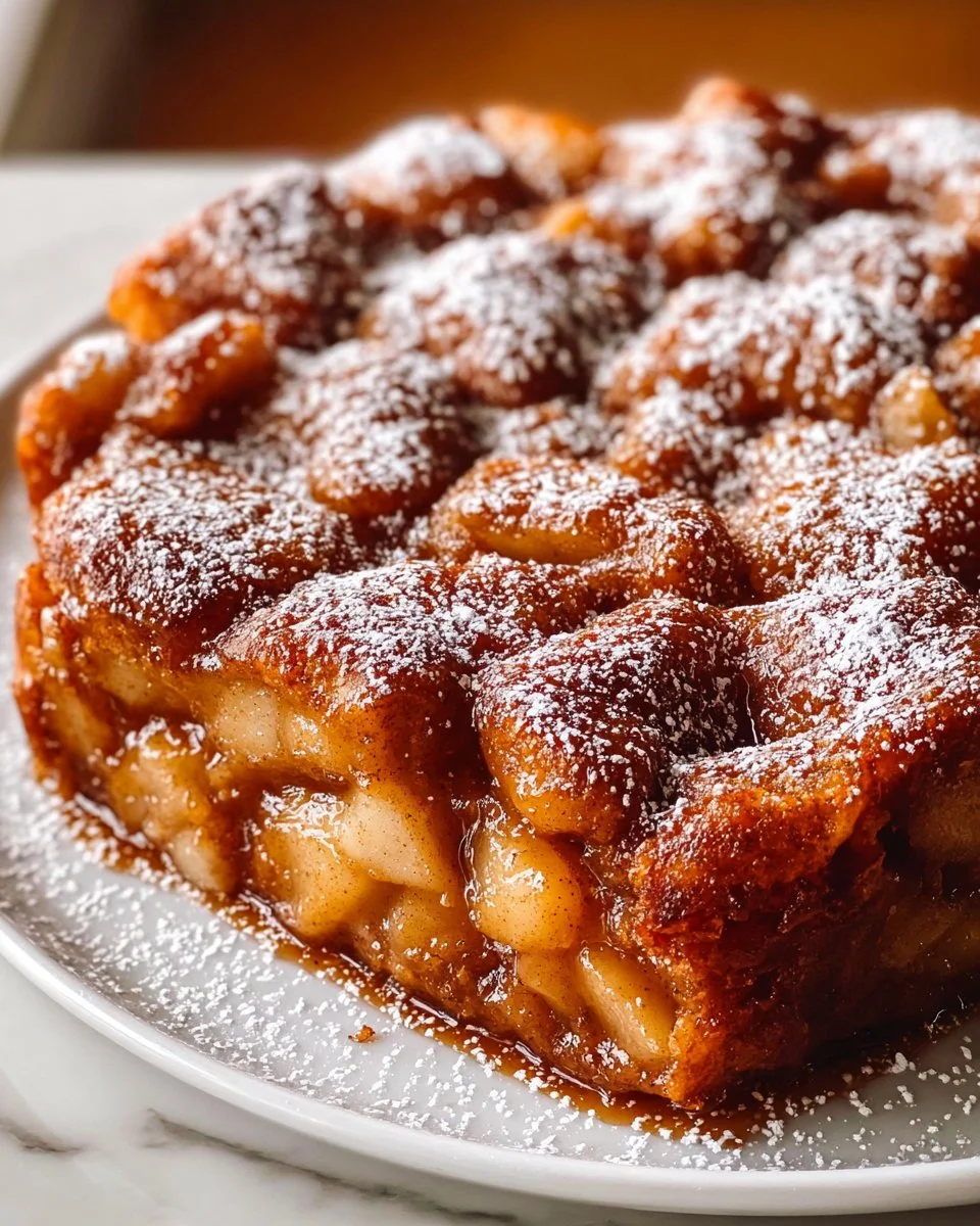 Sweet Apple Fritter Cake