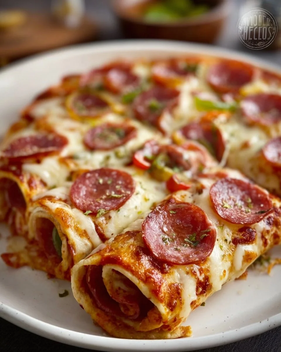 Tortilla Pizza Rolls