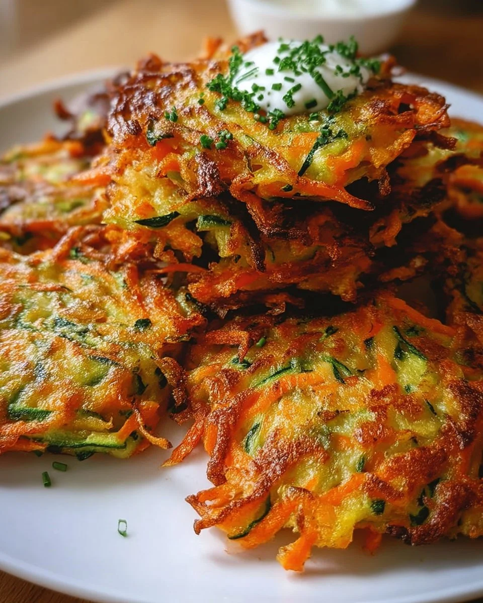 Zucchini-Carrot Fritters