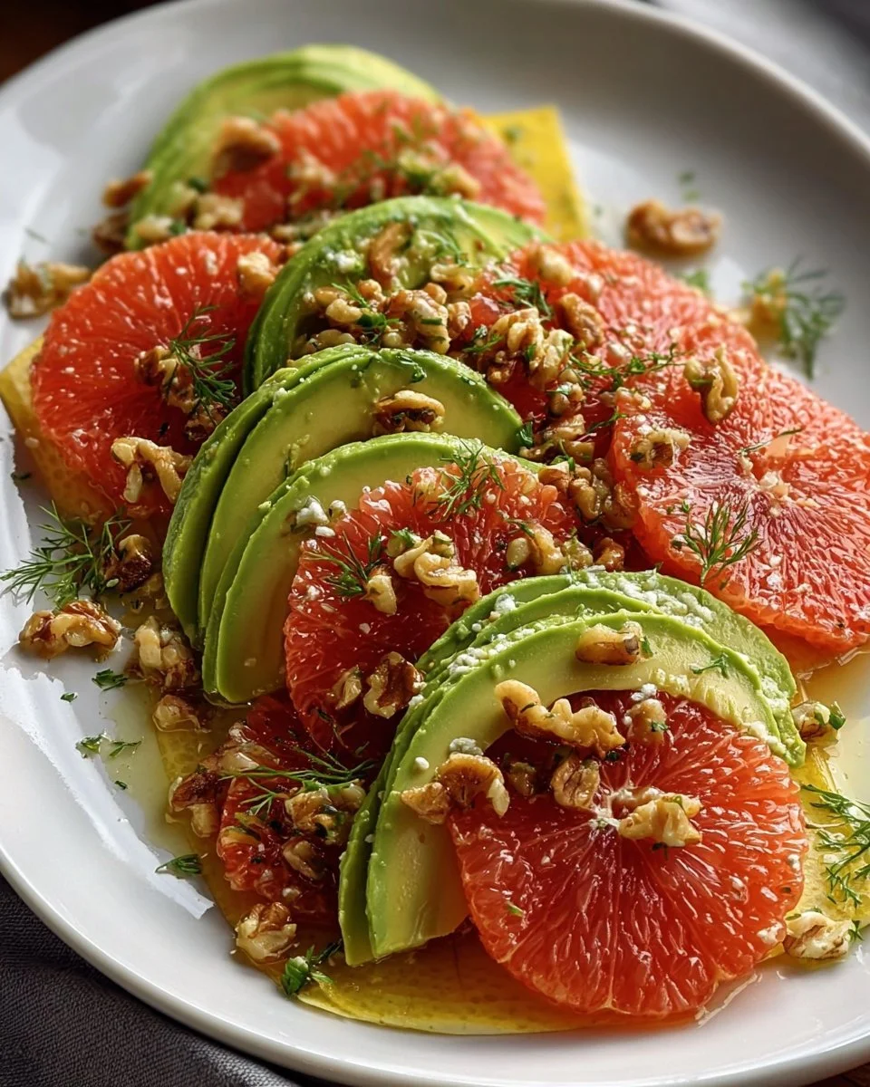 Avocado Grapefruit Fennel Salad