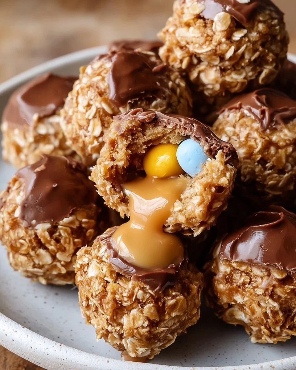 Cadbury Egg Protein Balls