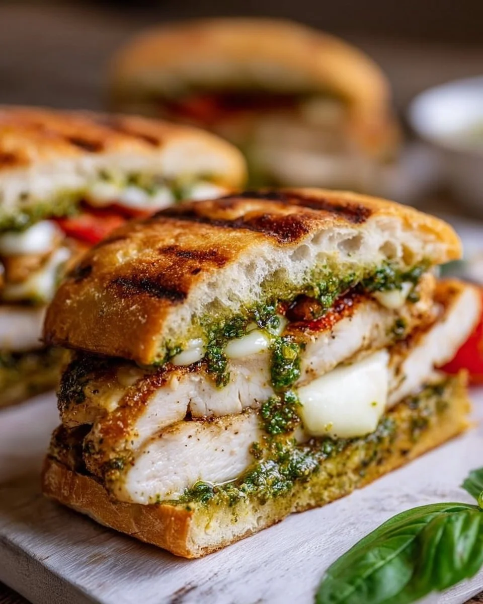 Chicken Pesto Sandwich