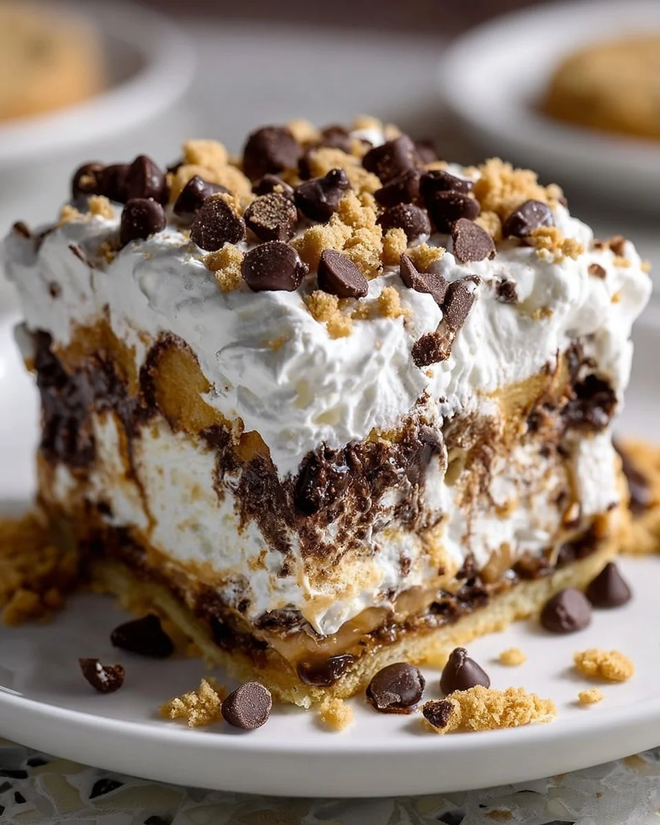 Chocolate Chip Cookie Lasagna