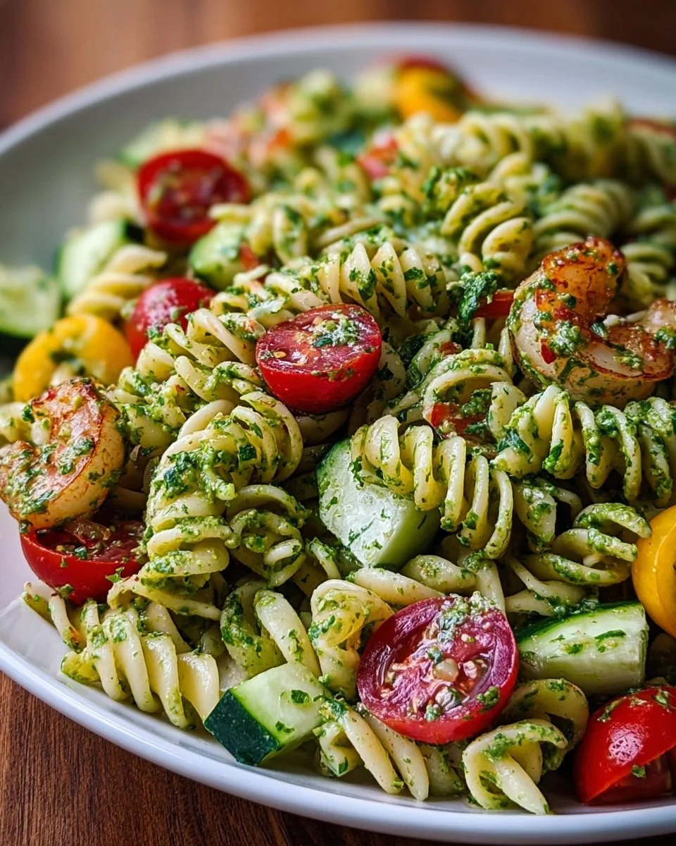 Coriander Lime Pasta Salad