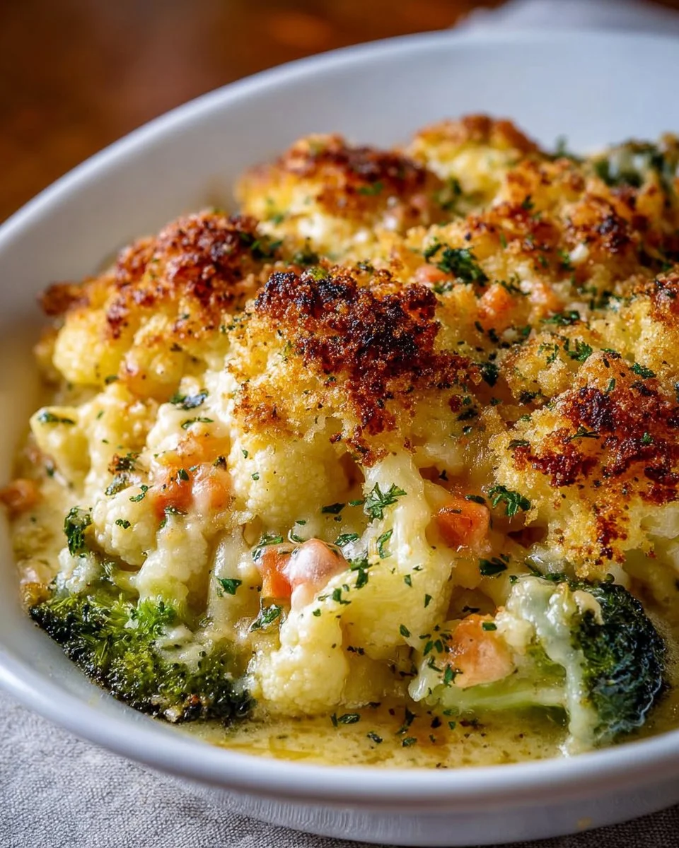 Creamy Winter Vegetable Casserole