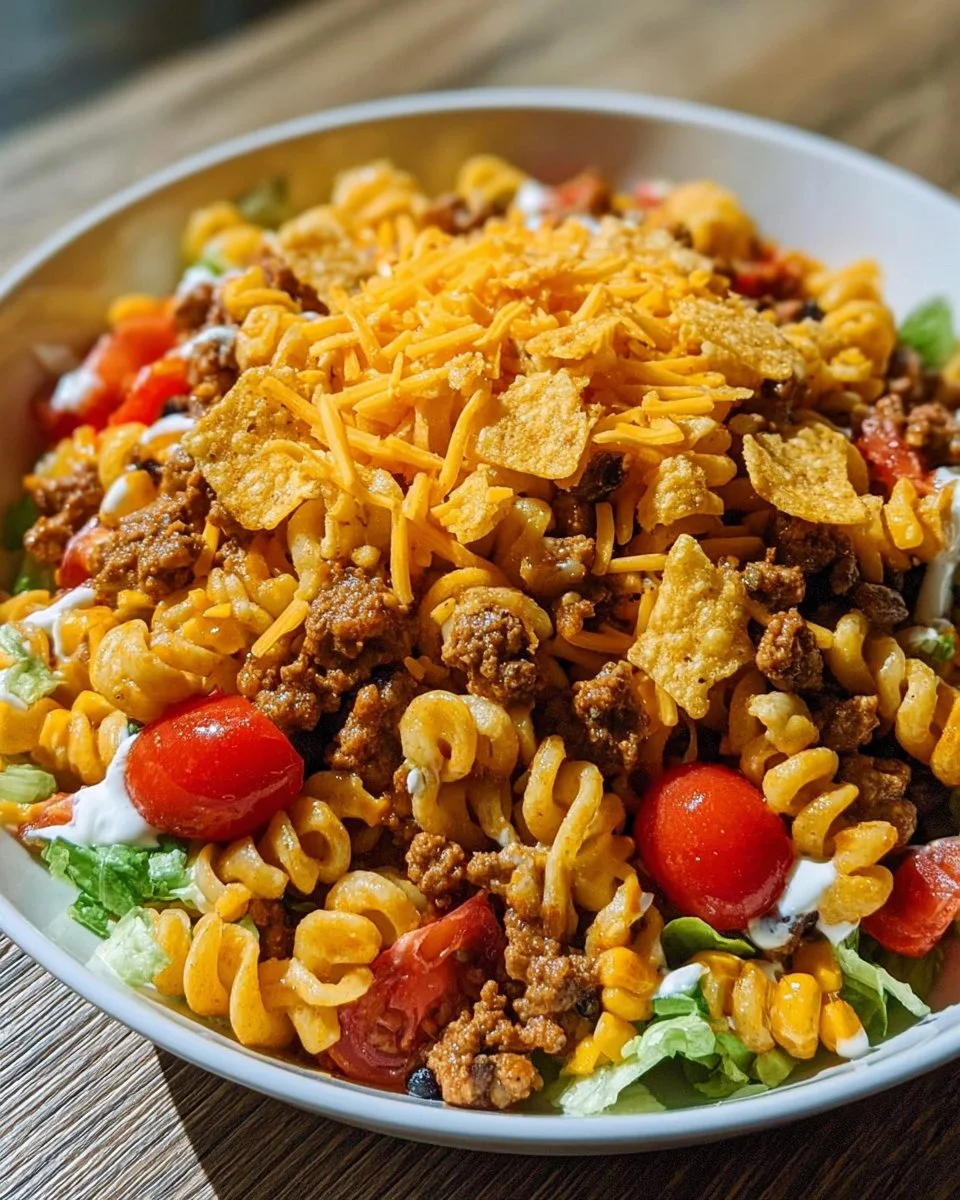 Doritos Crazy Taco Pasta Salad