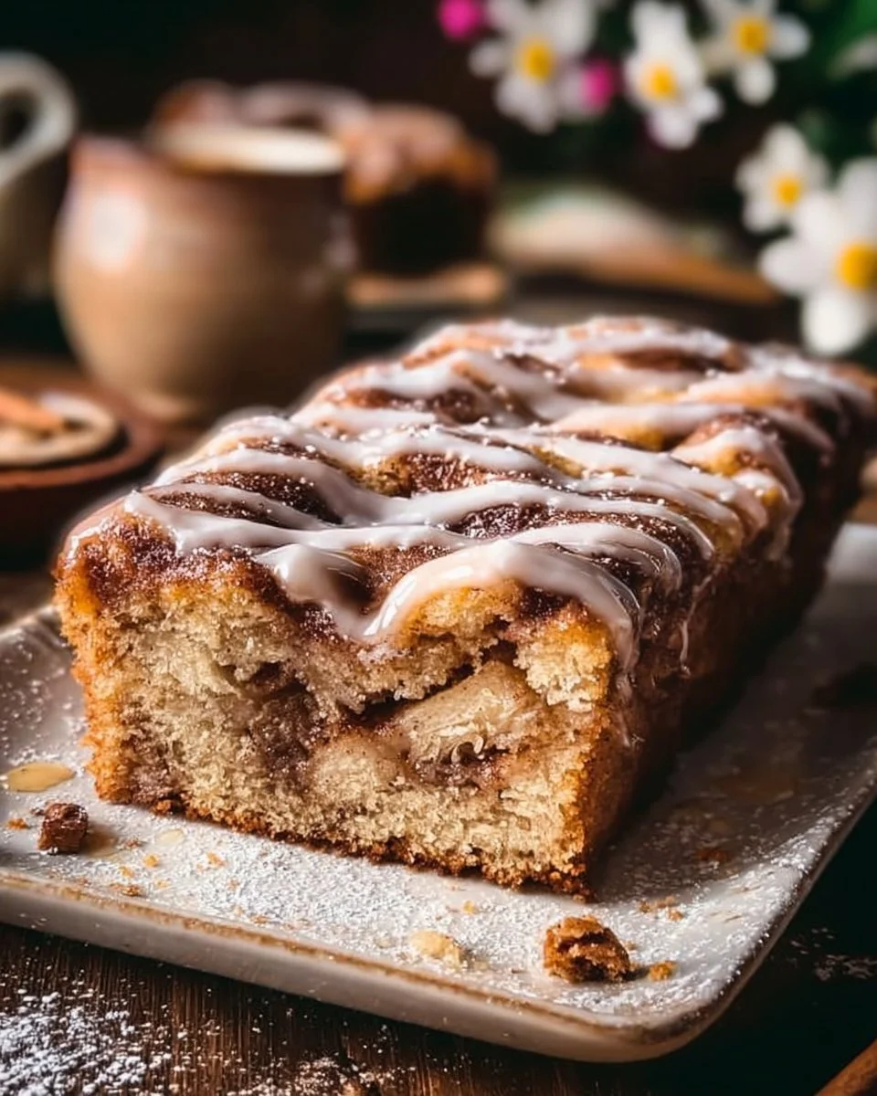 EASY CINNAMON APPLE CAKE