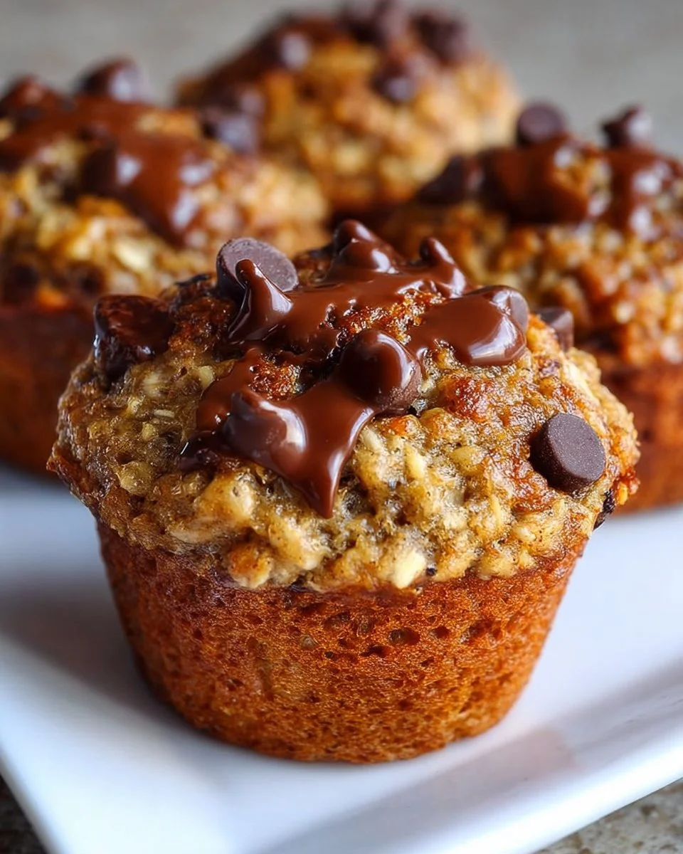 Fearless 3-Day Oatmeal Chocolate Chip Breakfast Muffins