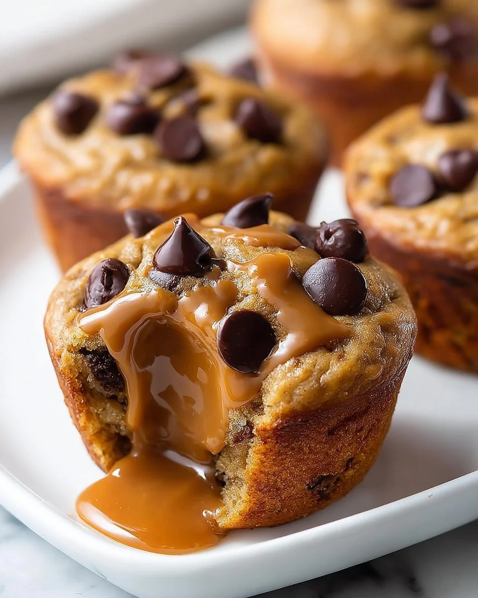 Flourless Peanut Butter Banana Muffins