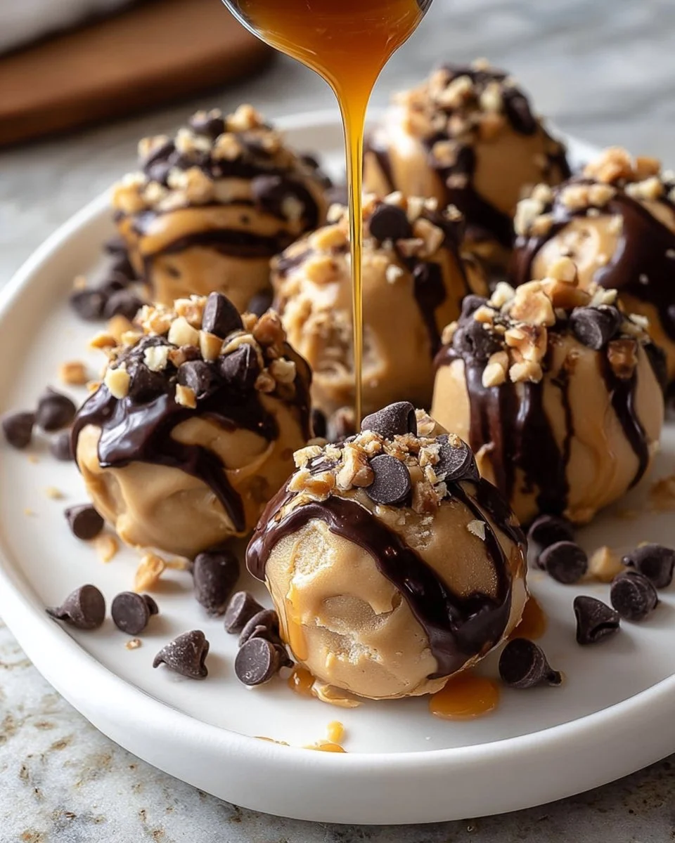 Frozen Greek Yogurt Peanut Butter Bites