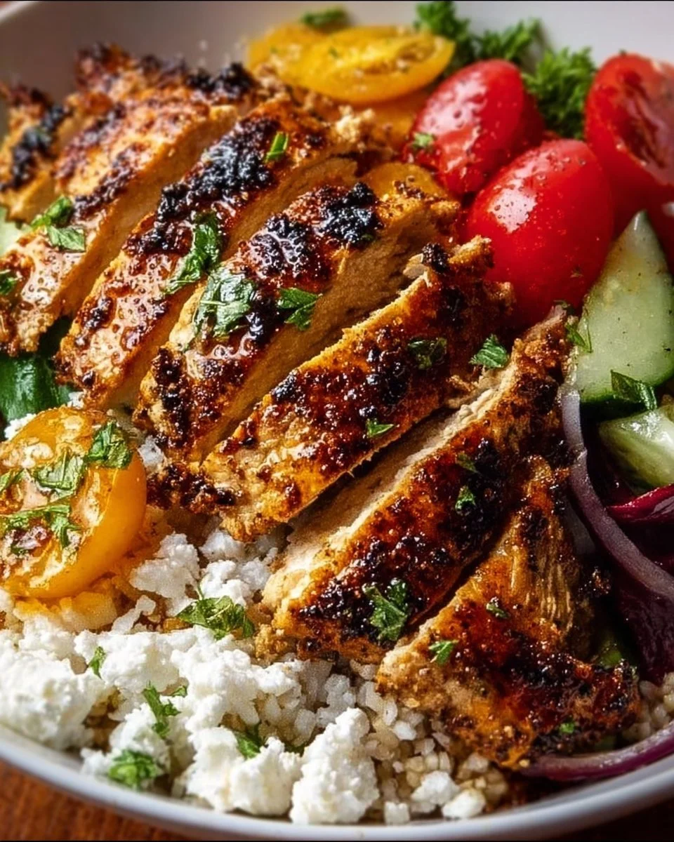 Greek Chicken Bowl