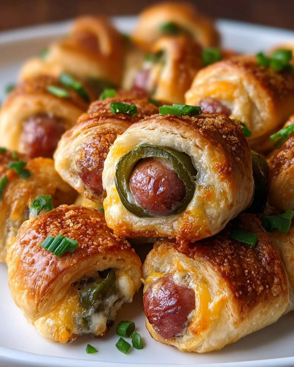 Jalapeño Popper Pigs in a Blanket