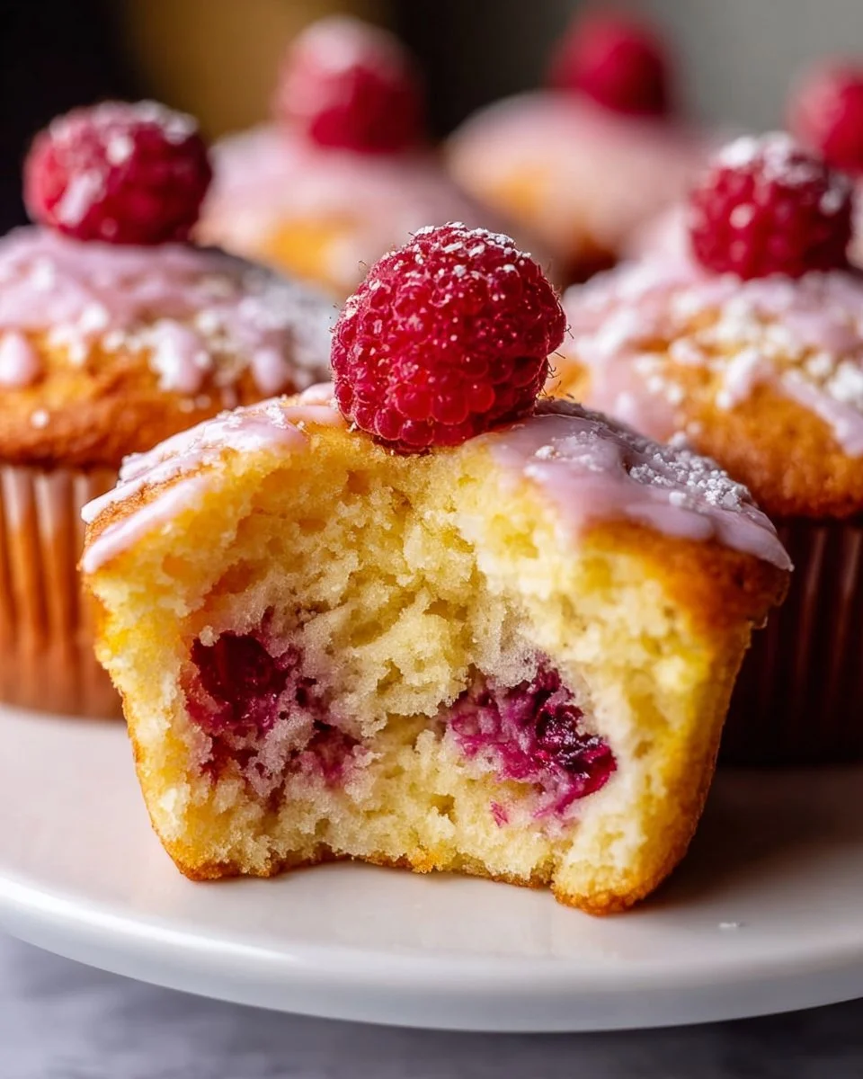 Lemon Raspberry Muffins