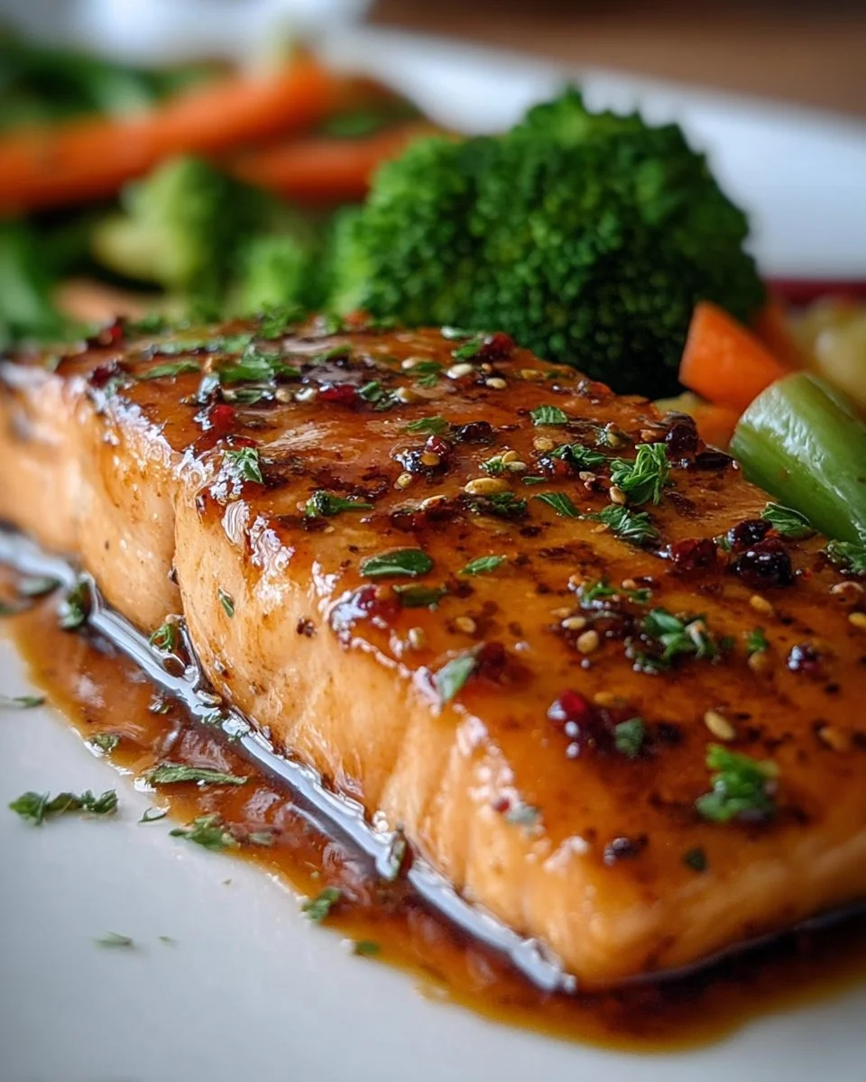 Oven-Baked Honey Salmon