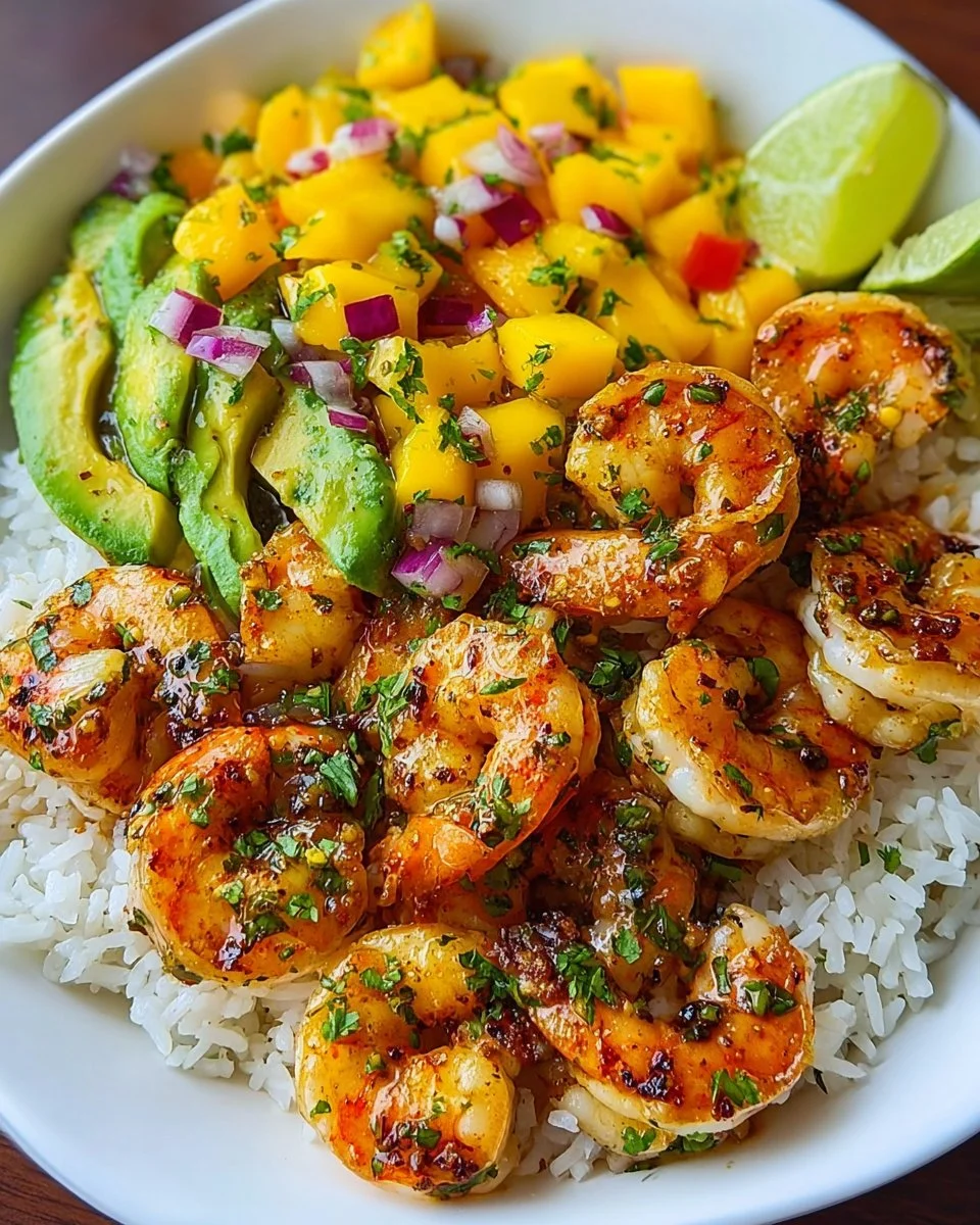 Shrimp and Avocado Bowl