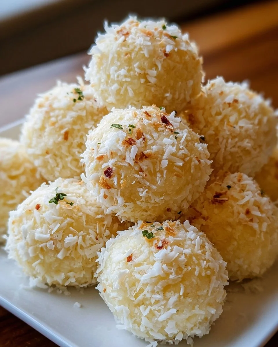 Tropical Pineapple Coconut Balls
