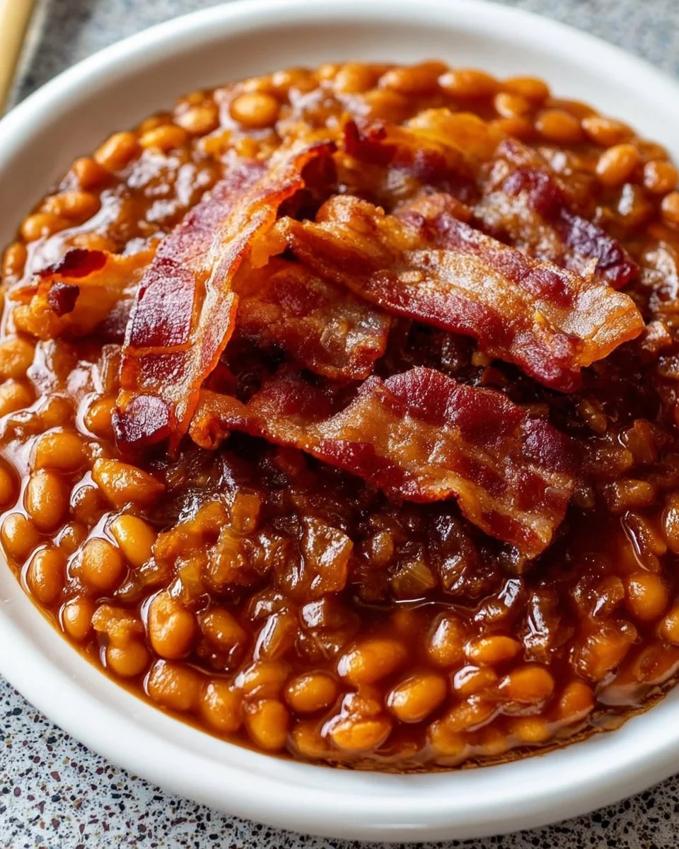 BBQ Baked Beans with Bacon