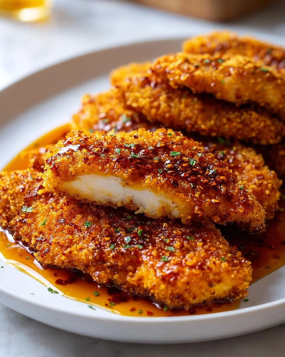 Crispy Chicken and Hot Honey