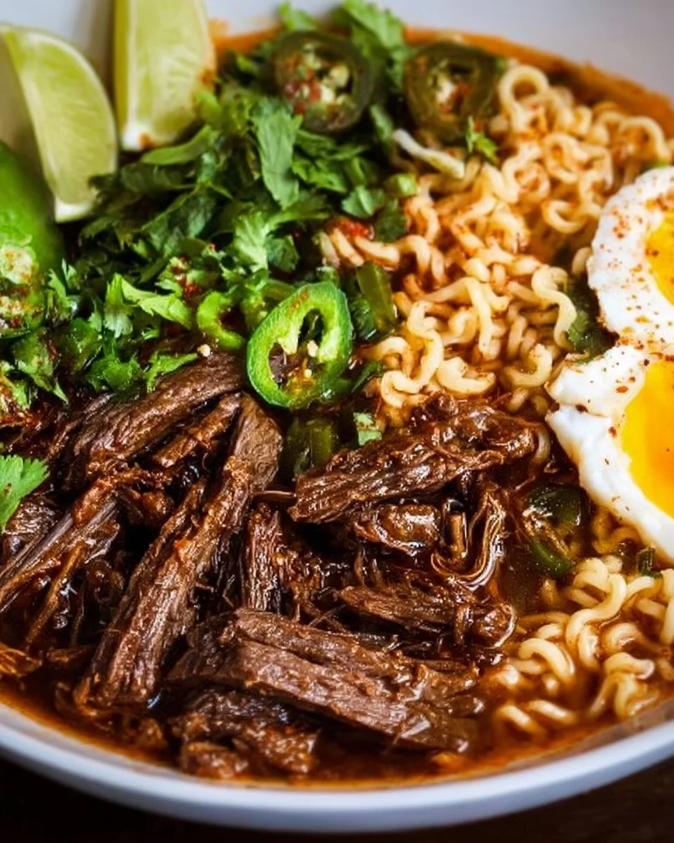 Easy Birria Ramen